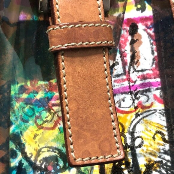 PRADA Venetian print Tote Bag Vinyl/Leather Multicolore/SilverHardware - Picture 10 of 16